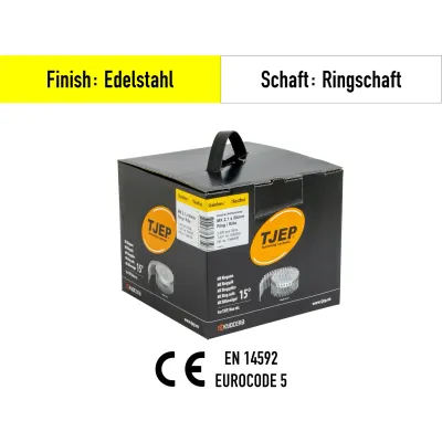 Coilnagel Tjep MX 21/50 - 839350 - V4A Edelstahl - 2.400 Nägel