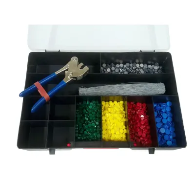 Plombenzange im Set - 1 Zange + 1000 Plomben + 1000 Plombendraht