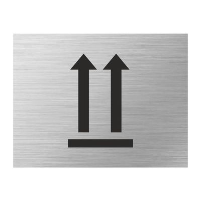 Versandschablone aus Aluminium