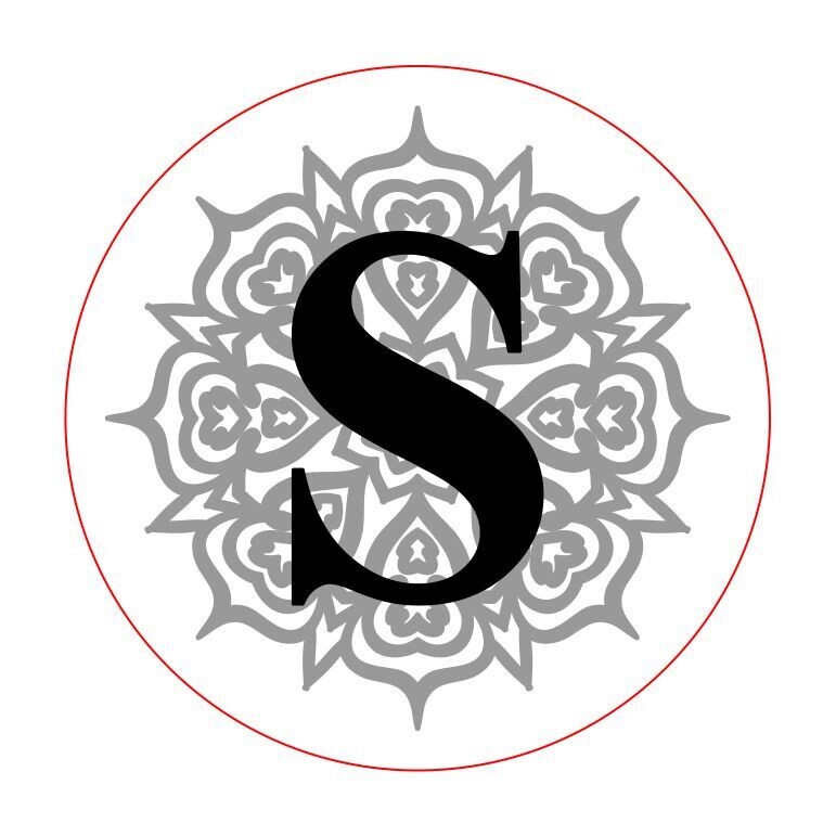 Siegel - Einzelbuchstabe mit Ornament