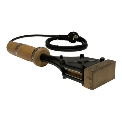 Brennstempel ALK T2 50x25 oder 35 mm rund inkl. Gravur