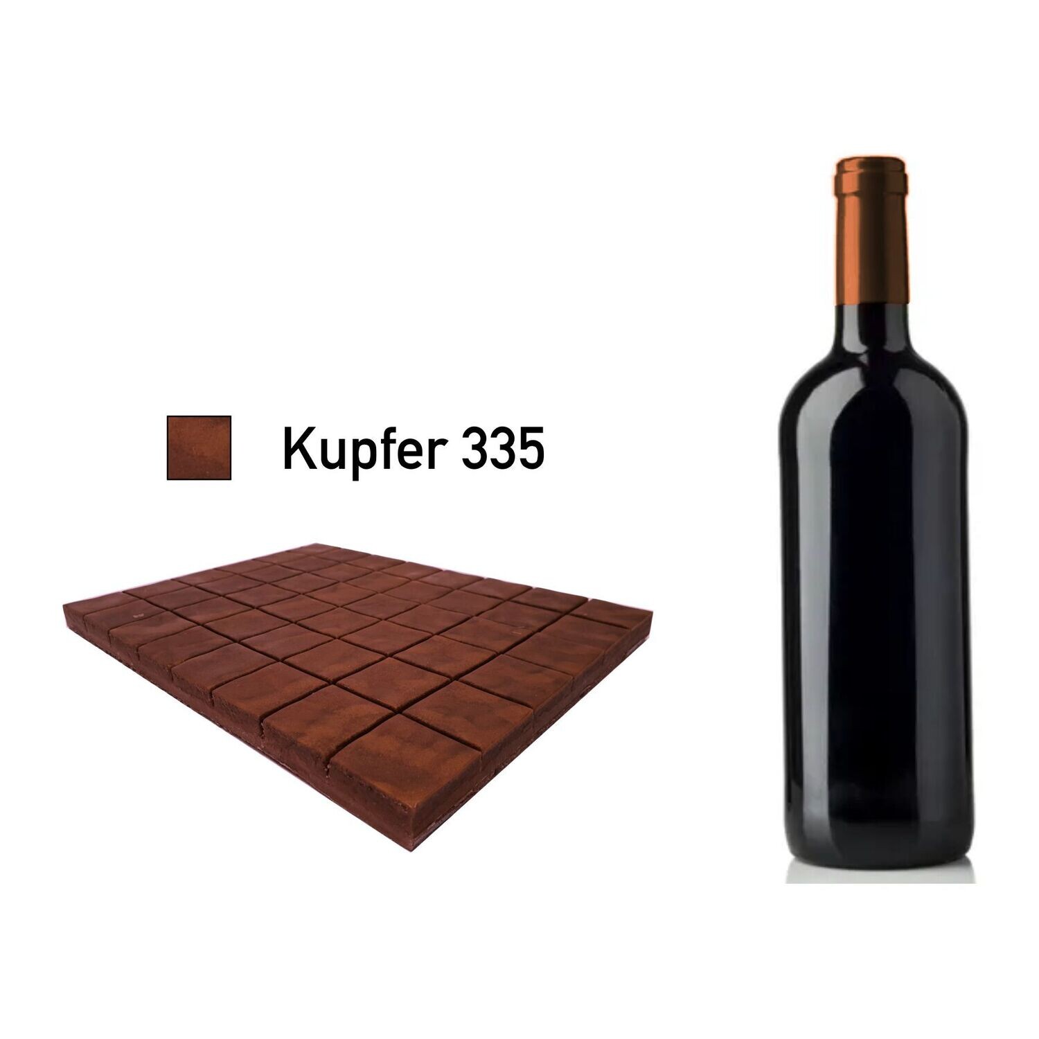 Siegelwachs für Flaschen - Kupfer