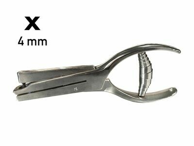 Lochzange 10/165 Kreuz