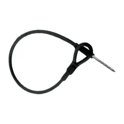 Drahtschlaufe schwarz 170 mm