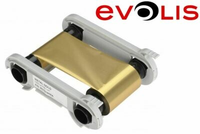 Farbband Evolis metallic gold RCT016NAA