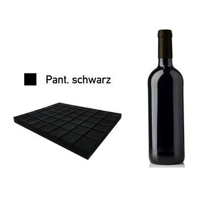 Siegelwachs für Flaschen - Schwarz brilliant glänzend