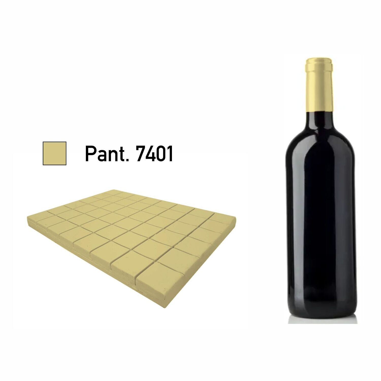 Siegelwachs für Flaschen - Cremeweiß