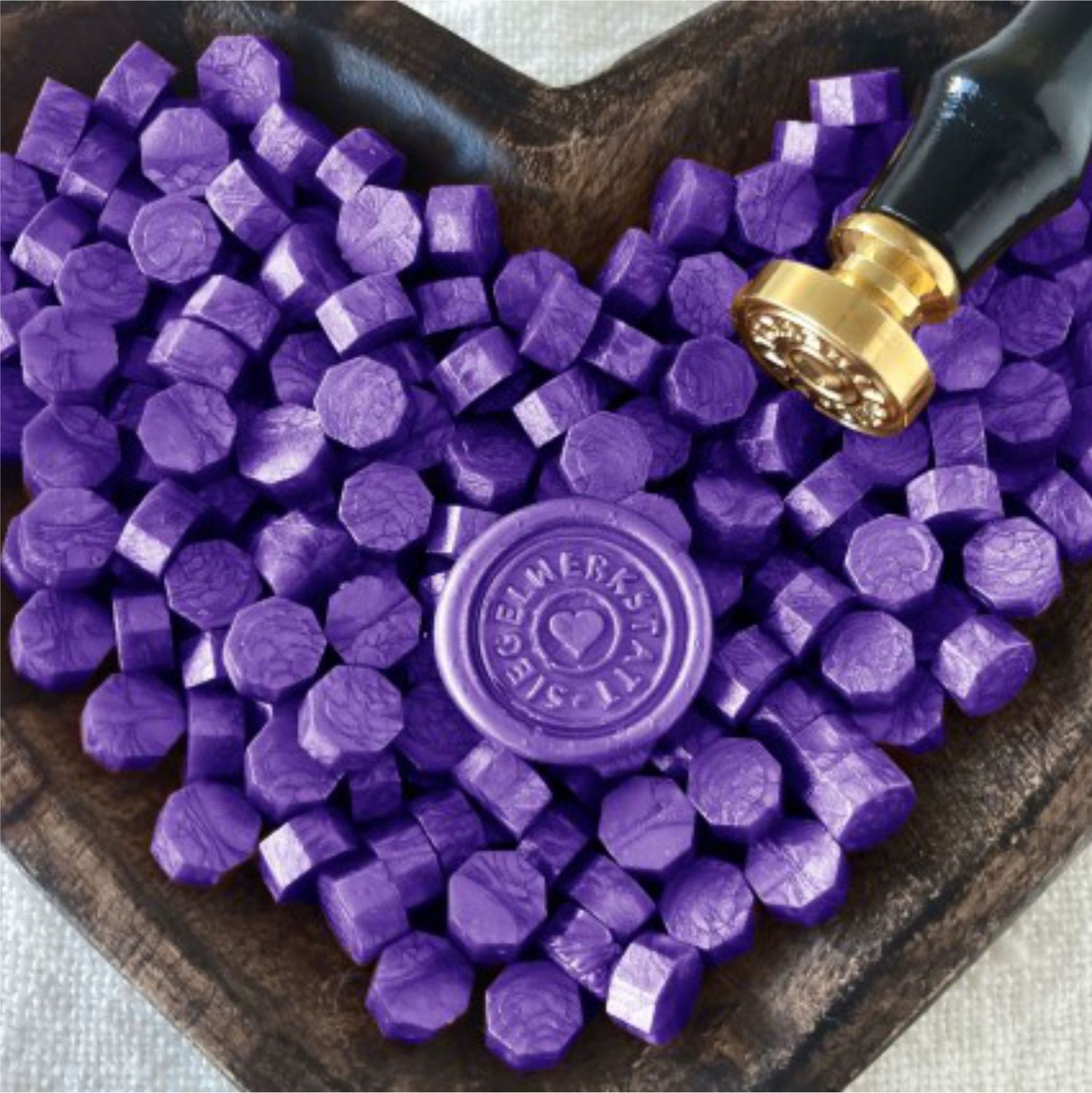 Siegelwachs in Perlen - Granulat - Diverse Farben