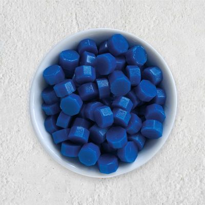 Siegelwachs in Perlen - Tintenblau - Granulat