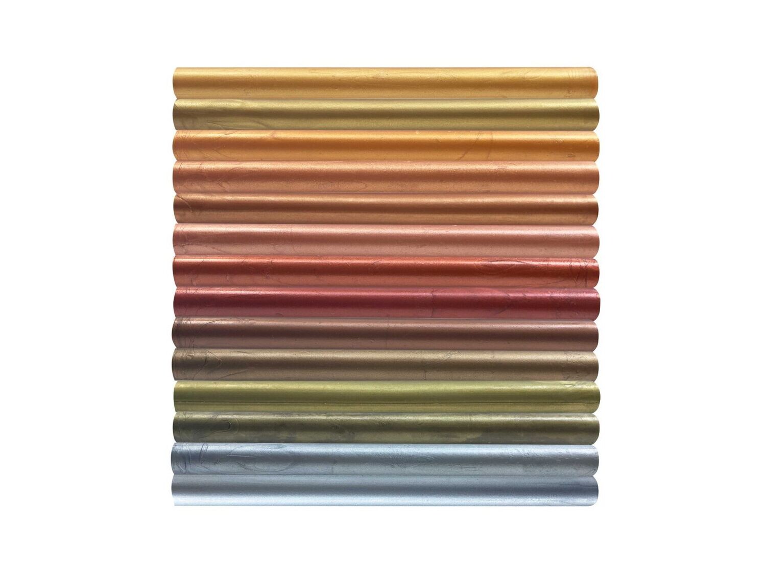 Siegelwachs "Fancy" - Gold, Silber und Kupfer