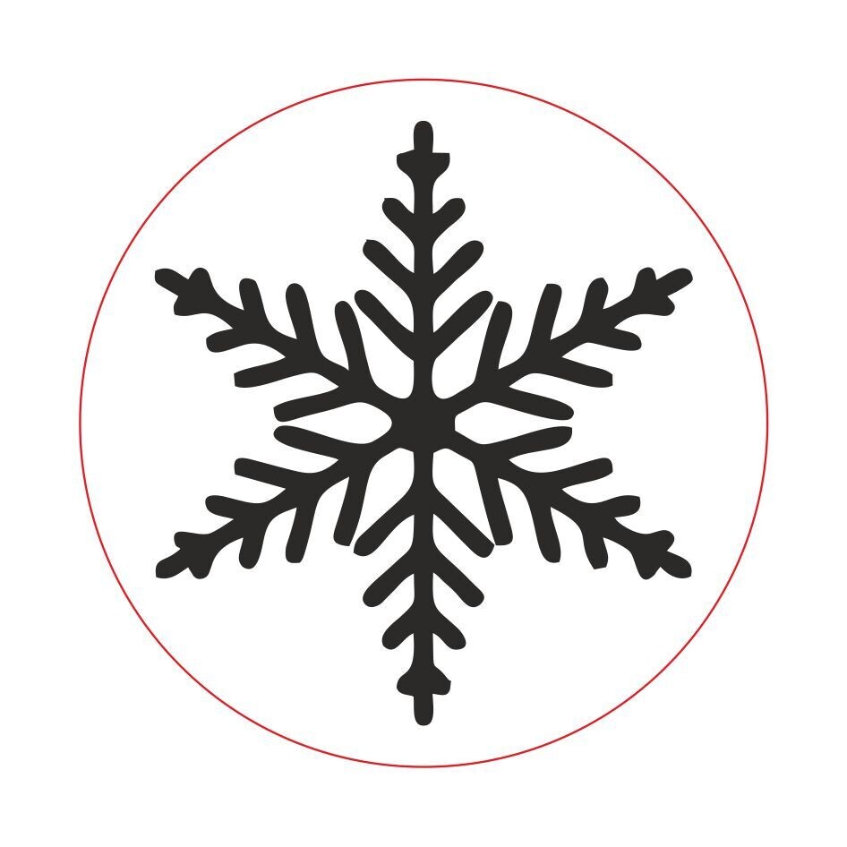 Siegel Schneeflocke
