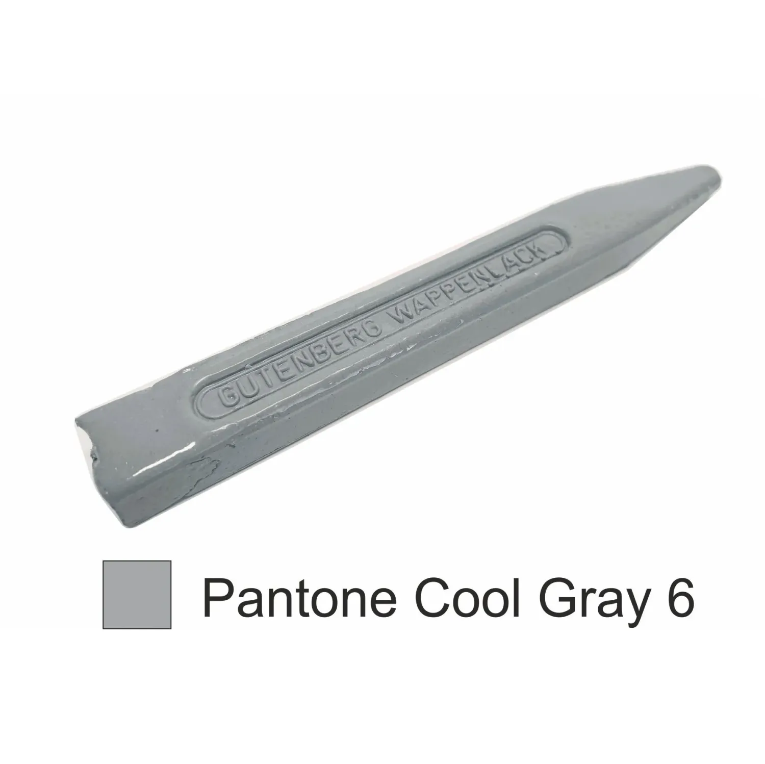 Gutenberg Siegellack - Wappenlack Grau