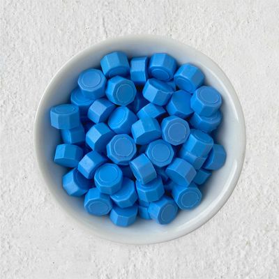 Siegelwachs in Perlen - Ozeanblau - Granulat