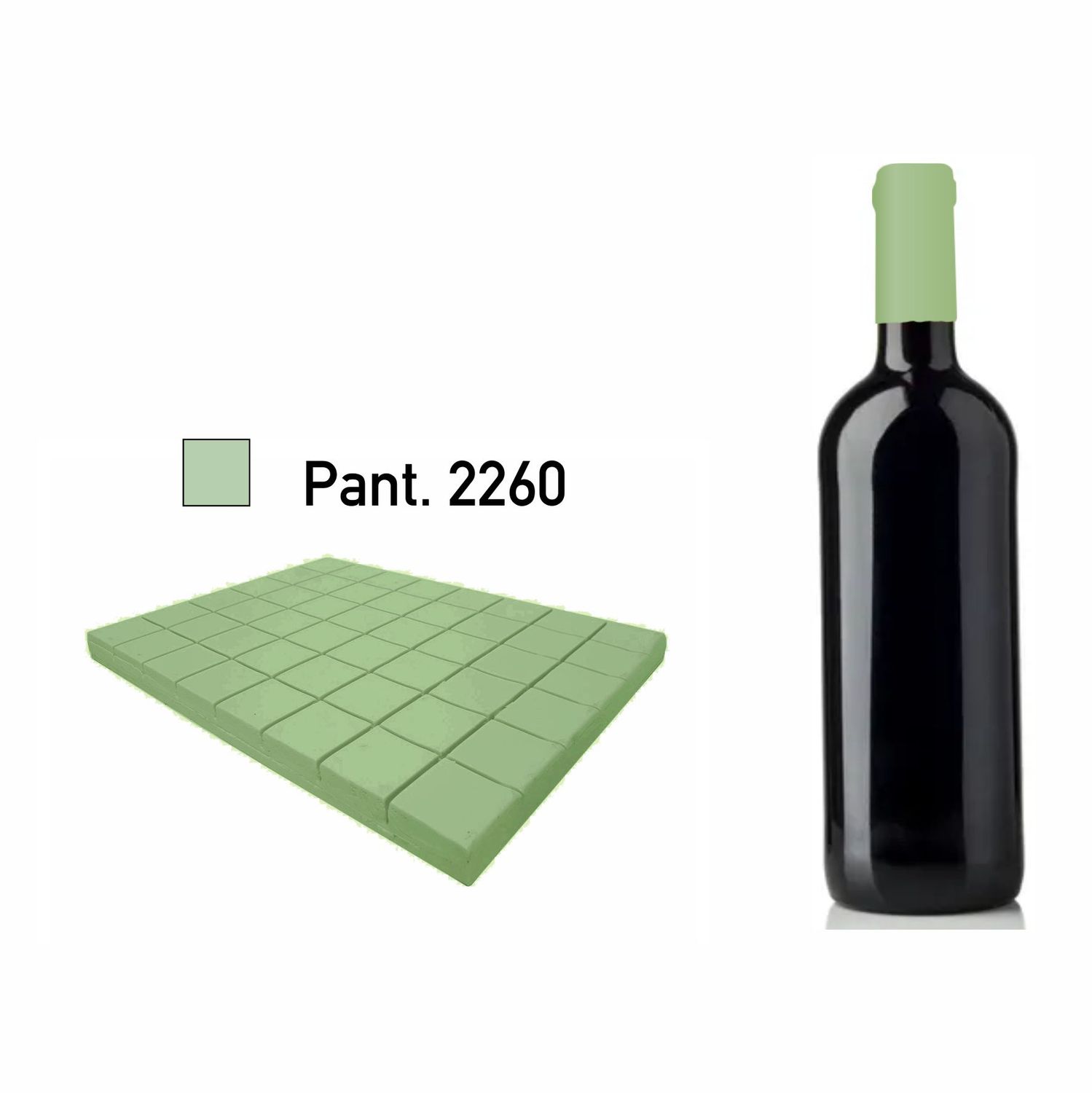 Siegelwachs für Flaschen - Salbei