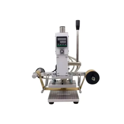 Händische Heißprägemaschine V3AH mit automatischem Folientransport