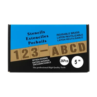 Steckschablonen Satz A-Z - 127 mm