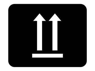 Schablone Versandsymbol "Hier oben"