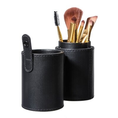 Pinsel Makuep Brush Halter Makeup Artist Tasche Box Aufbewahrungsbehälter schwarz