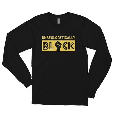 Unapologetically Black Long sleeve t-shirt