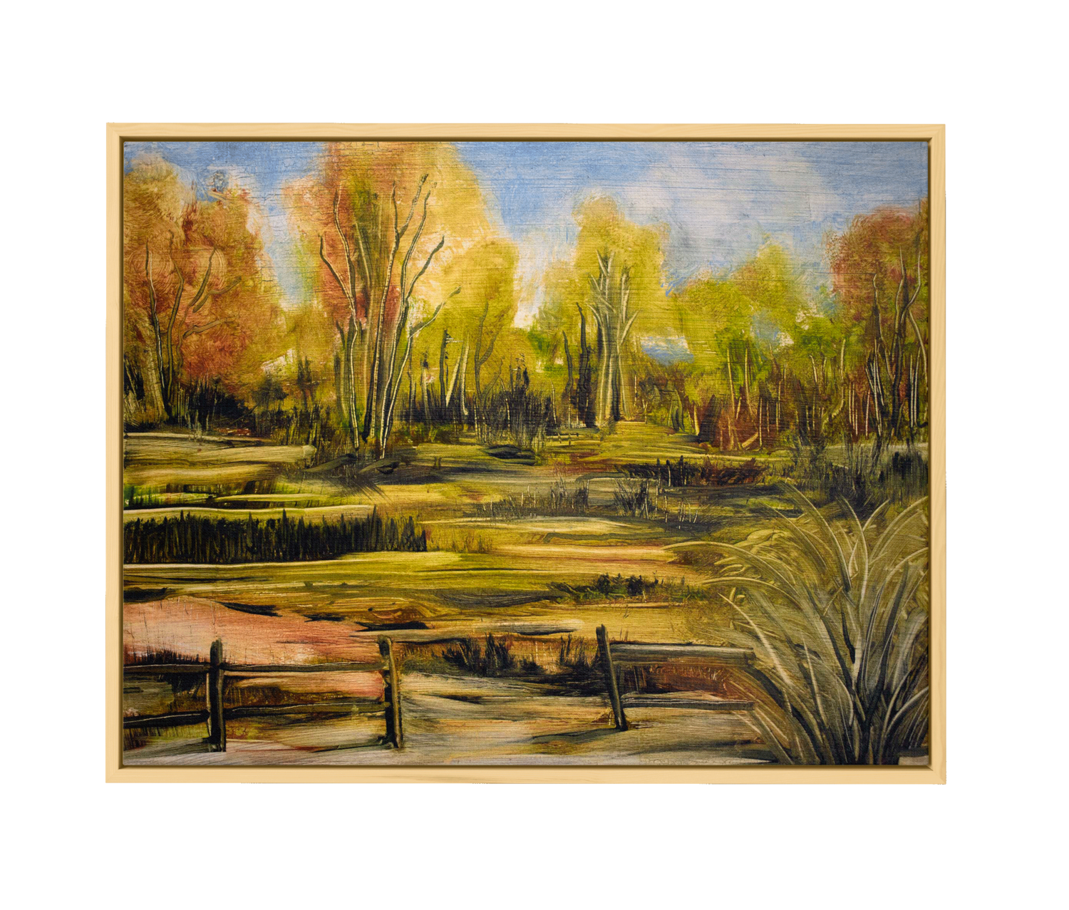 Bucolic Landscape | Original Oil Painting Bucolic Landscape | Original Oil Painting
