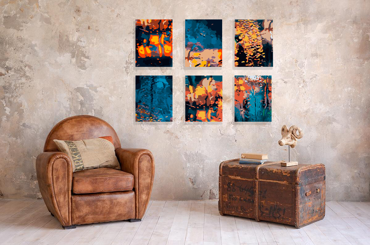 City Rain Series | 16" x 20" Prints on Metal City Rain Series | 16" x 20" Prints on Metal