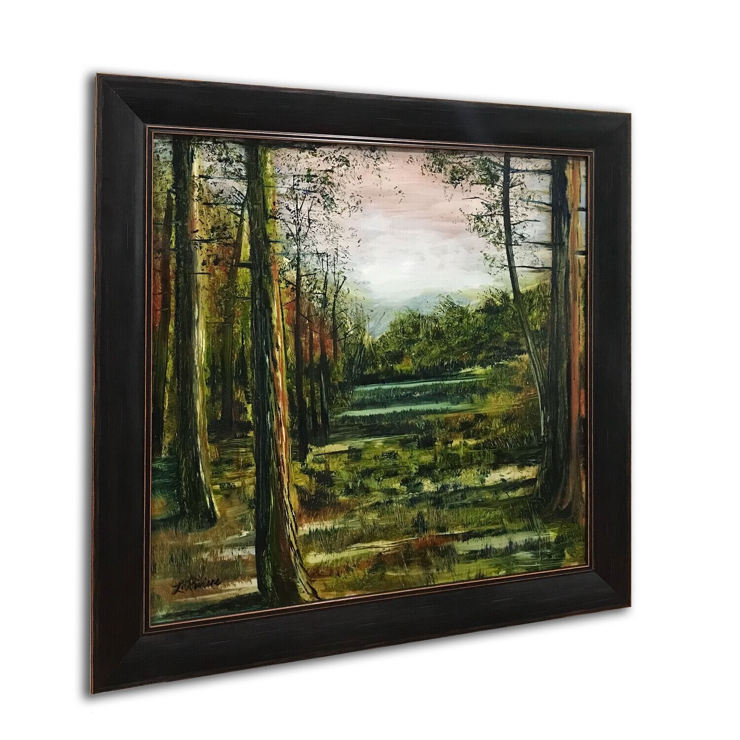 Forest Pond | Original Oil Painting Forest Pond | Original Oil Painting