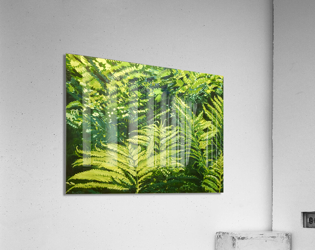 Lady Ferns | Vivid Print on Acrylic