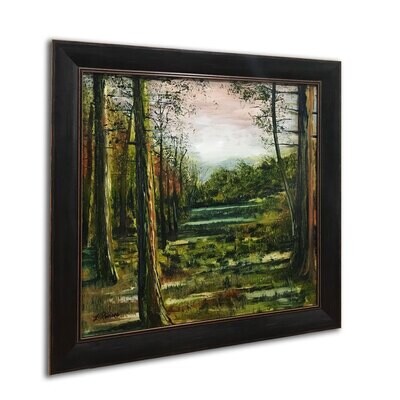 Forest Pond | Original Oil Painting
