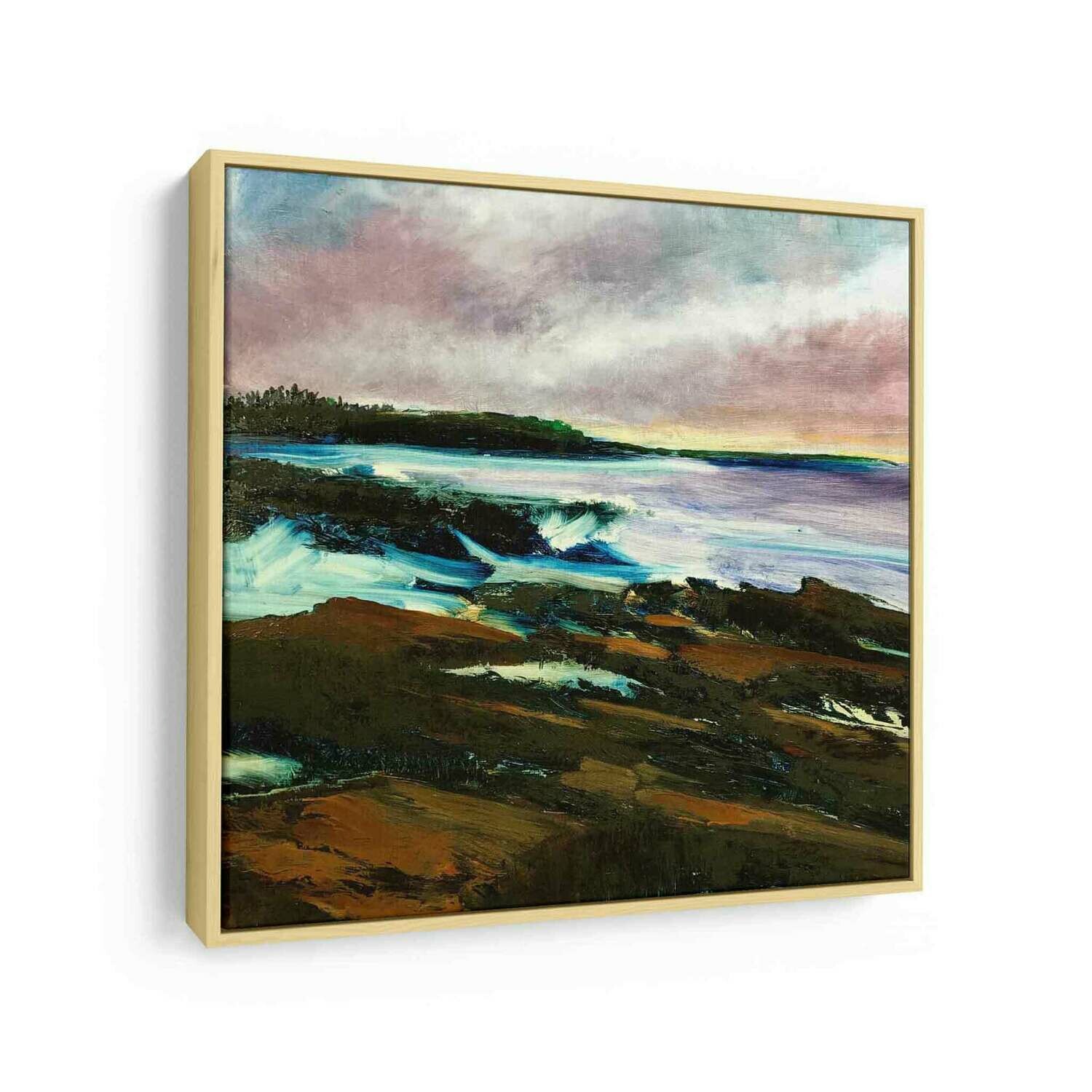 Coastal Sunrise | Original Oil Painting