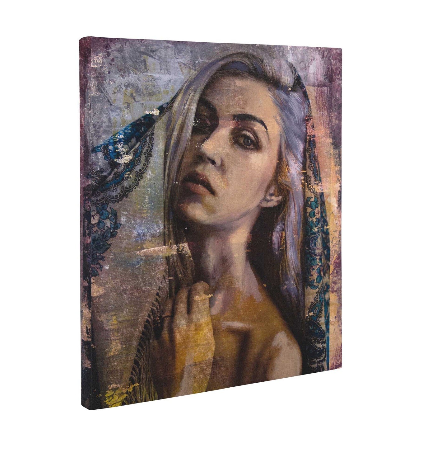 Dasha &amp; Desirée | Mixed Media Original (Diptych)
