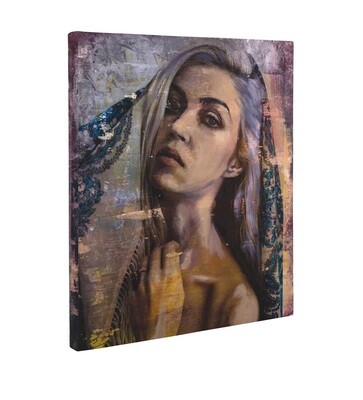 Dasha & Desirée | Mixed Media Original (Diptych)