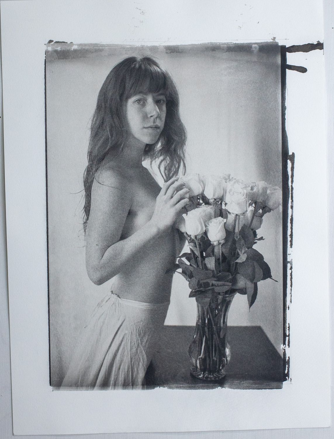 Liv with Roses