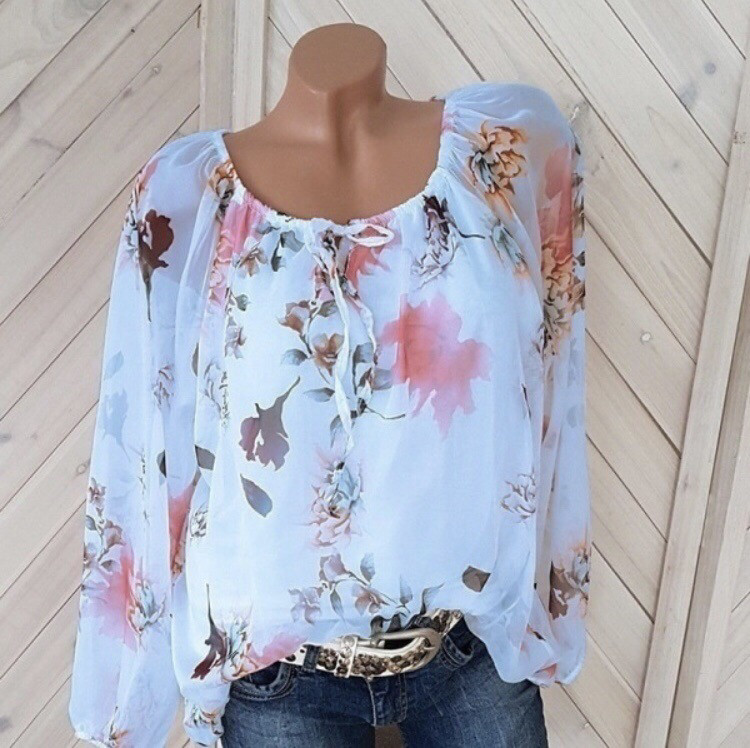 Multicoloured Floral Tops - Women!