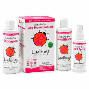 LADIBUGS LICE PREVENTION KIT – DAILY AND GENTLE USE FOR WARDING OFF HEAD LICE