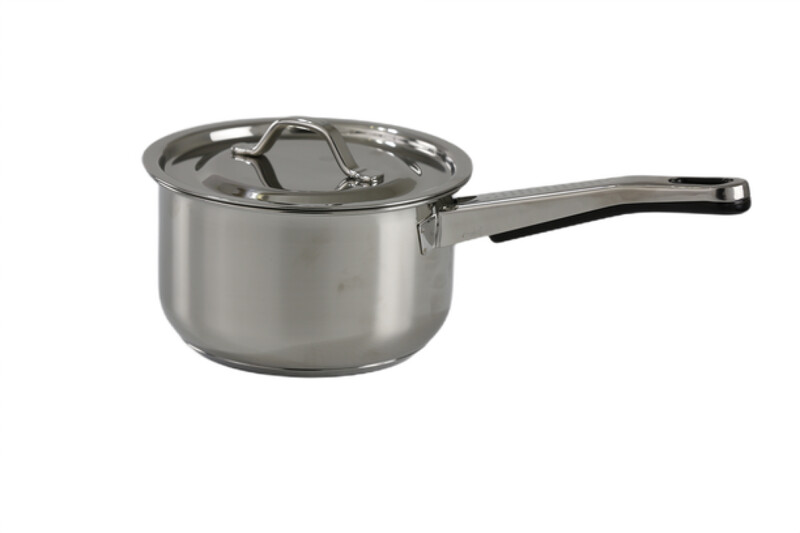 1.8 Qt. Stainless Steel Saucepan with Cover 1.8 Qt. Stainless Steel Saucepan with Cover