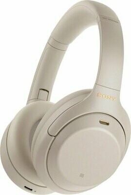 Sony - WH-1000XM4 Wireless Noise-Cancelling Over-the-Ear Headphones
