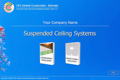 Suspended Ceiling Estimate v3.0
