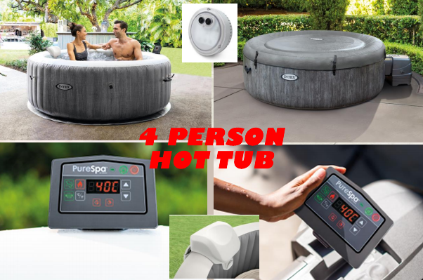 NEW Intex Greywood Deluxe PureSpa