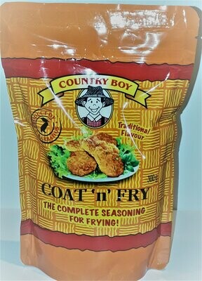 Country Boy Barbados Coat'n'Fry dry seasoning 2 x 300grm