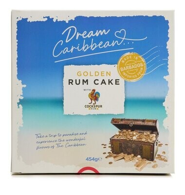 Barbados Golden Rum Cake with Cockspur Rum 454grm carton