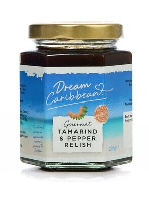 Gourmet Barbados Tamarind & Pepper Relish 2 x 226grm jars