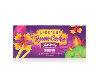 Barbados Chocolate Rum Cake with Mount Gay Rum 3 x 198grm cartons