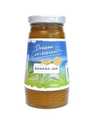 Dream Caribbean St Lucia Banana Jam 2 x 12oz jars