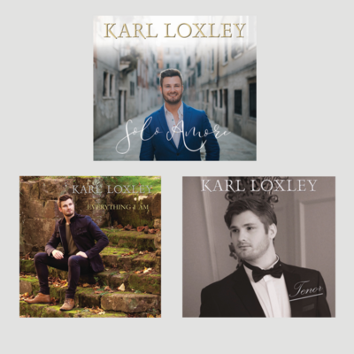 Karl Loxley Signed CD Album Bundle