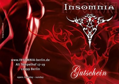 Insomnia Nightclub - Gutschein