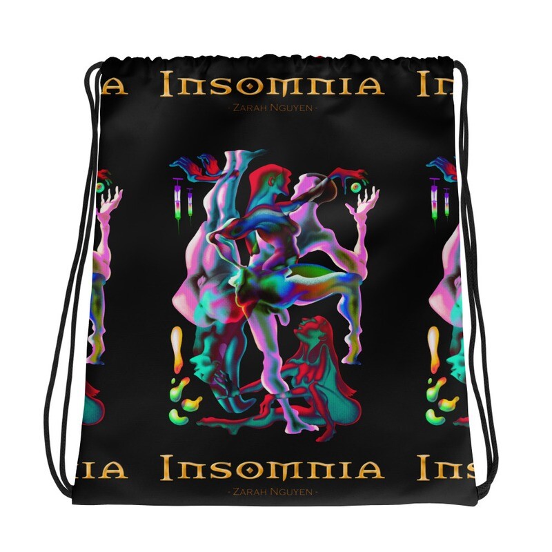 INSOMNIA Art Colour Drawstringbag