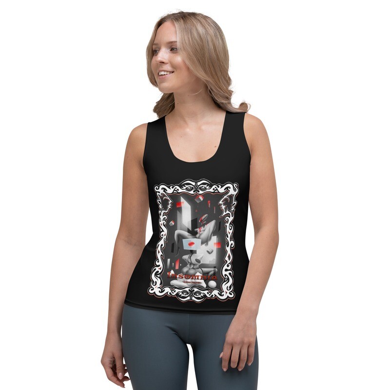 INSOMNIA Grey Kunst am Körper Women Tank-Top