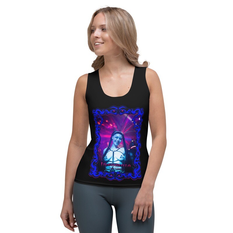 INSOMNIA Nights Blue Bird Women Tank Top ‍