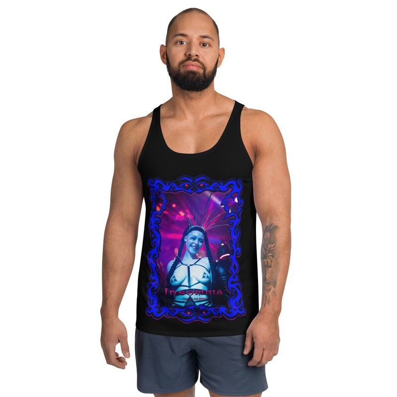 INSOMNIA Nights Blue Bird Men Tank Top