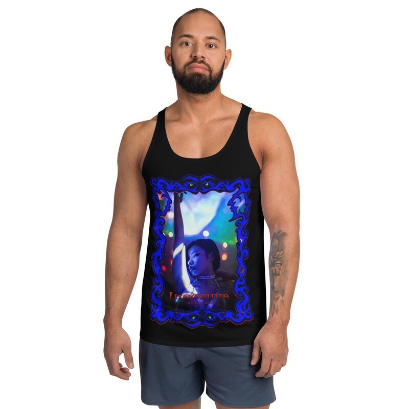 INSOMNIA Nights Blue Light Shadow Herren Tank Top